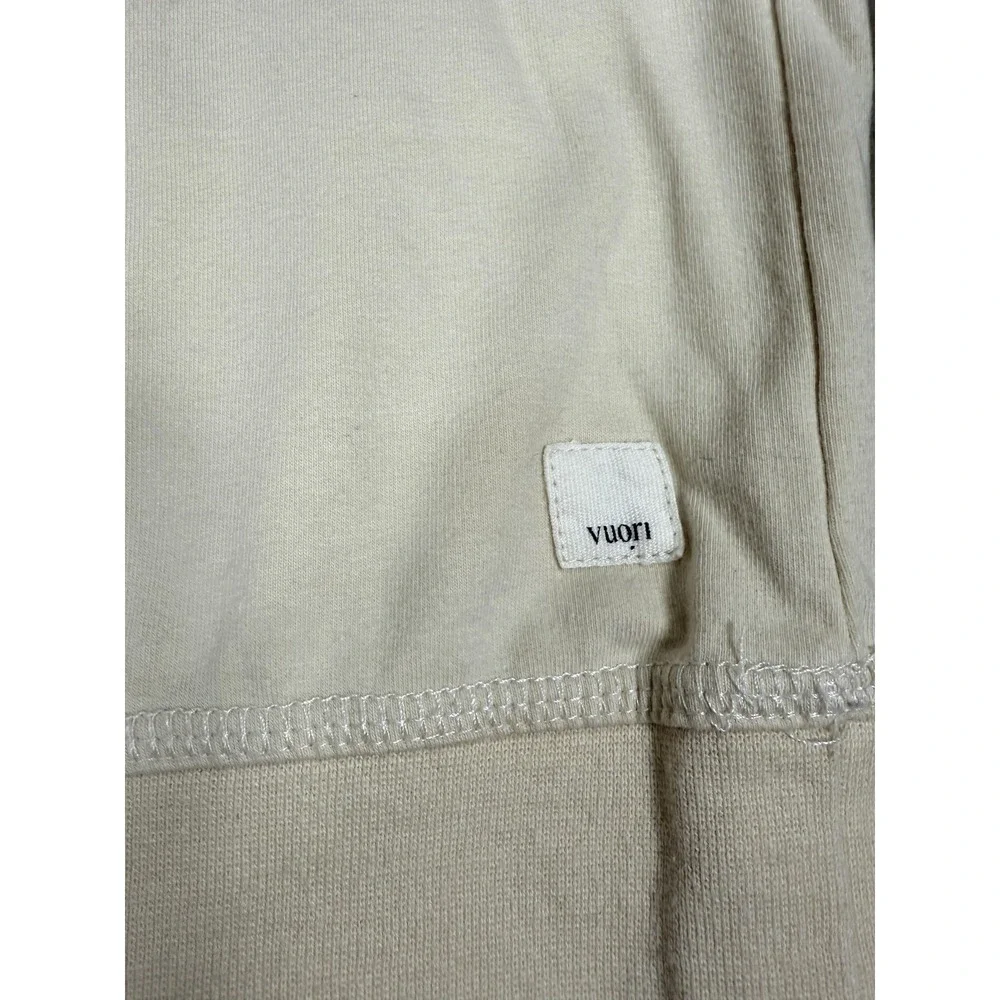 Vuori Cream Short Sleeve Sweatshirt - Picture 2 of 10